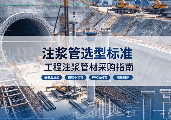 南山注浆管选型标准